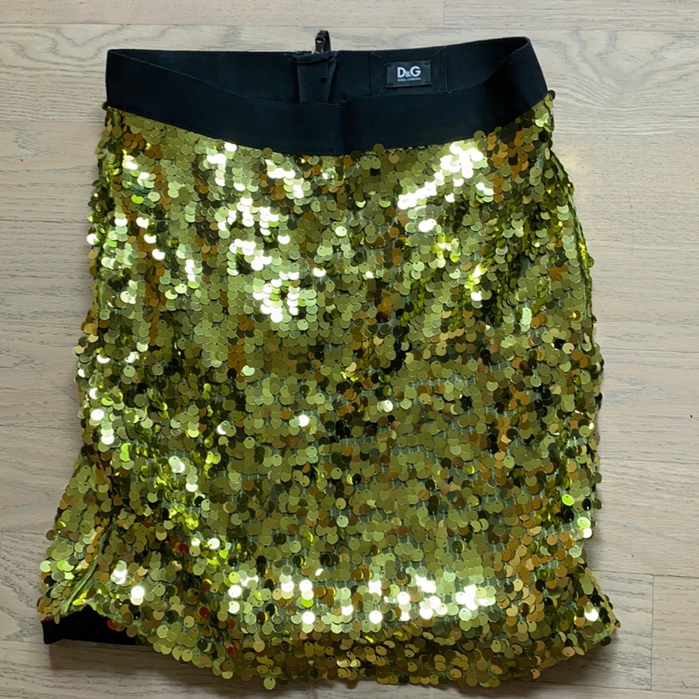 Dolce & Gabbana sequin skirt